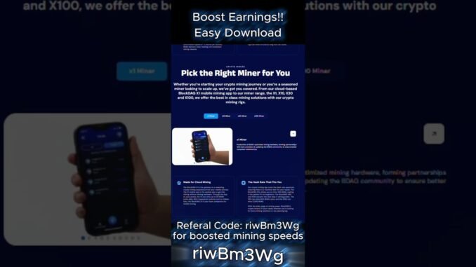 Free Mining!! || Mine Today for Free using BlockDag #crypto #cryptocurrency #cryptonews #bitcoin