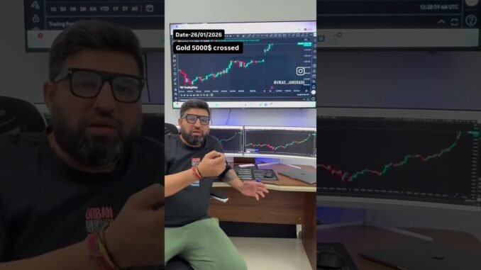 Gold 5000$ crossed🇦🇪🚀.. #gold #trading #stockmarket #goldinvesting #crypto #news