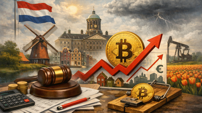 Netherlands to tax unrealised Bitcoin gains under new Box 3 rules