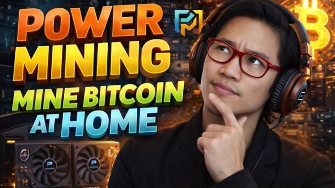 Power Mining: How to Mine Crypto Safely at Home | Beginner-Friendly Guide