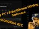 🔥 +0.0005104 BTC ($34) on My PC | Free Bitcoin Mining Software 2026 (No GPU)