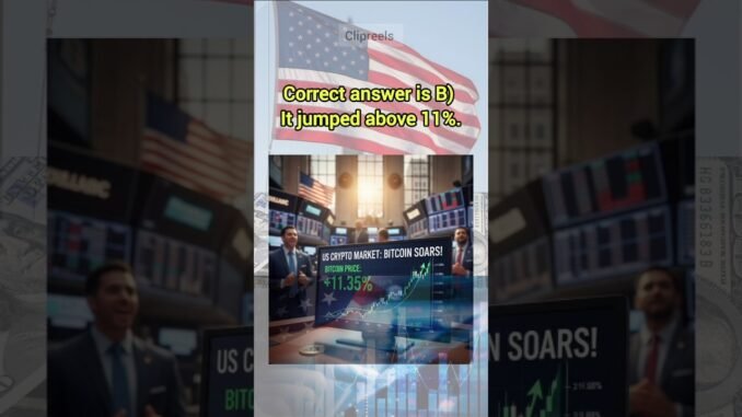 Bitcoin Just EXPLODED! 🚀 Are You Watching? #Bitcoin #CryptoNews #USMarket