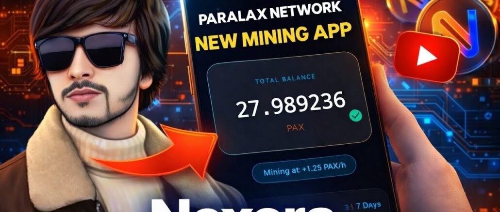 Paralax Network New Mining App | Account Creation + KYC Guide | Nexora Update 2026
