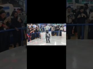 Qualcomm Robot in AI Summit 2026 in New Delhi #trending #trendingnow #news #robot #ai #qualcomm