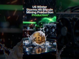 US Winter Storms Hit Bitcoin Mining Production