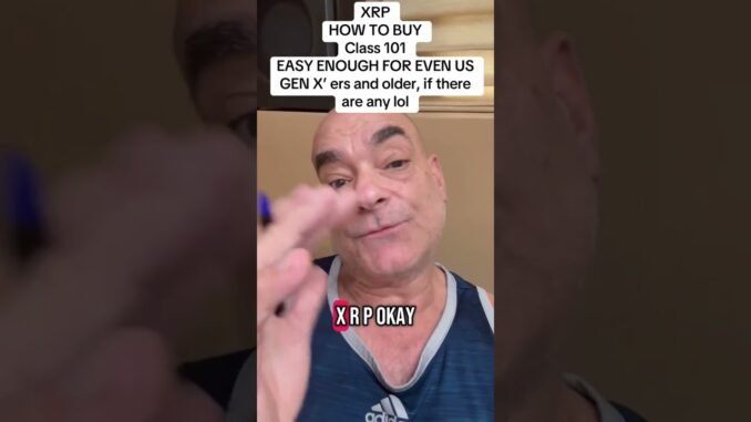 XRP How to buy foe beginners #xrp #xrparmy #xrpcommunity #xrpnews #crypto #blockchain #viral #fyp