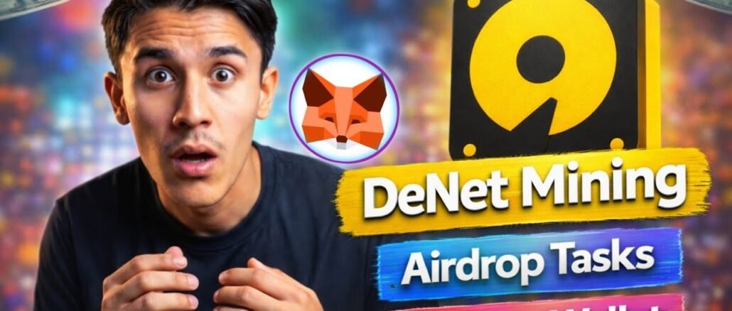 DeNet Mining Airdrop 🚀 Practice Tasks + Wallet Connect Guide (Earn Free Crypto 💰)