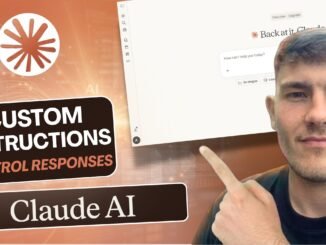 How to Create Custom Instructions in Claude AI - Guide