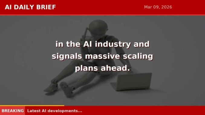 Top 3 AI News from the Last 24 Hours - March 9, 2026
