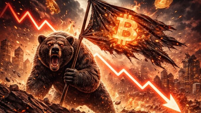 Bitcoin Bearish Flag Is Still In Play, So Price Could Crash Again