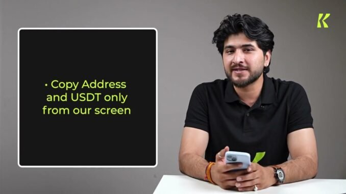 How to Deposit USDT in Kwik Trade (Crypto Deposit Guide)