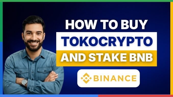 How to buy Tokocrypto and stake BNB on Binance  [FULL GUIDE]