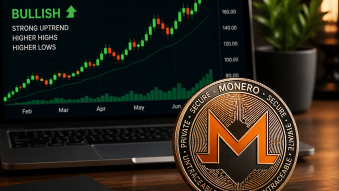 A bullish Monero chart