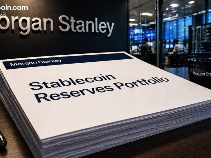 Morgan Stanley Adds Stablecoin Fund After Bitcoin ETF Launch