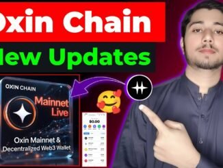 Oxin chain New Update Today | oxin chain mining app | Oxin Web3 wallet | oxin mining
