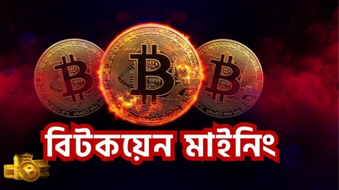 বিটকয়েন মাইনিং কী এবং কীভাবে করা হয়? || What is Bitcoin mining || Bitcoin mining explained ||