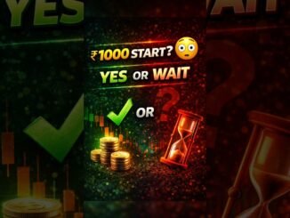 ₹1000 Se Crypto Start Kare Ya Wait? 😳 Beginner Guide #motivation