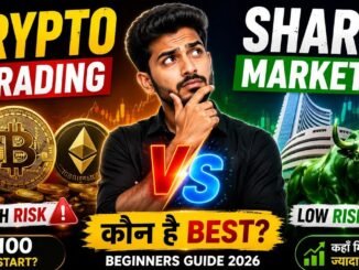 Beginners Ke Liye Crypto Trading Ya Share Market?