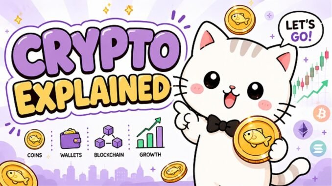 Crypto Explained Simply for Beginners 📈 Blockchain, Mining, HODL and More!