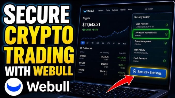 How to Secure Your Crypto Trading with Webull - Beginner Guide