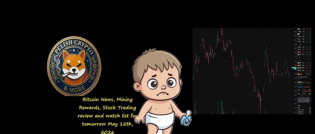 More #Bitcoin News & Mining Rewards #stocktrading reviews &Watchlist for 05/12/2026 #crypto