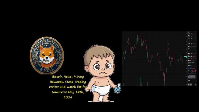 More #Bitcoin News & Mining Rewards #stocktrading reviews &Watchlist for 05/12/2026 #crypto