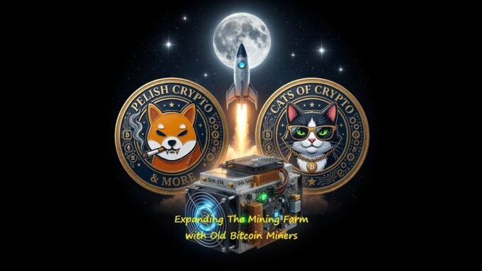 More Miners? Expanding the #Bitcoin #cryptomining farm using Pool Mining and Solo Mining