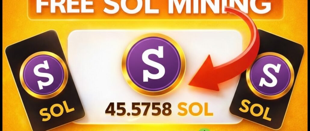 New free cloud mining website 2026 🚀 Legit New Platform | Mining Cryptocurrency| BTC ETH SOL BNB SOL