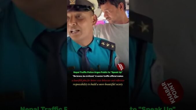 The Traffic Police Appeal (Civic Duty) #news #khabarpoint #ai #unfreezmyaccount #fyp