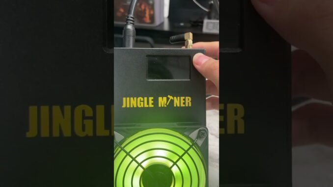 🏠 Beginner Mining Guide Using Jingle Miner Solo Pro 6T RGB Edition