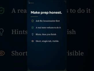 Boarding School Evening Prep and the AI Tutor: A Practical Guide #Shorts