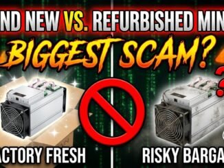 Brand New Miners Vs Refurbished Miners | Bitcoin Miners Repairing | best Bitcoin Miners for India
