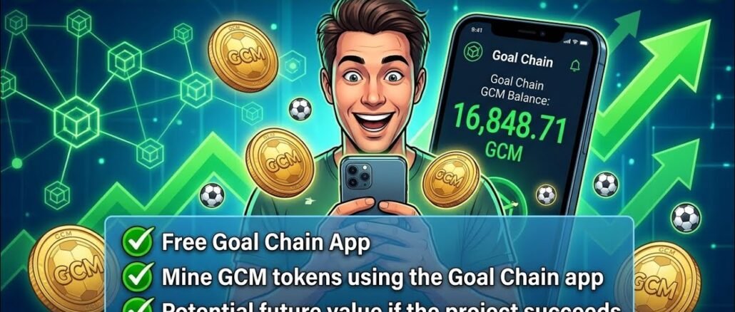 Don't miss out.... Join  GOAL CHAIN MINING APP/ Full Guide on how to get Started...