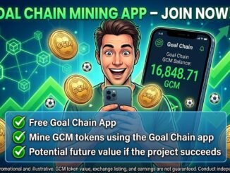 Don't miss out.... Join  GOAL CHAIN MINING APP/ Full Guide on how to get Started...
