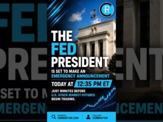 🚨 Fed President to Make Emergency Announcement Today Before U.S. Market Opens!
