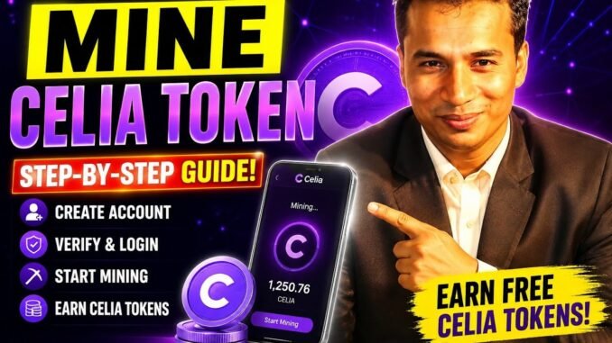 How To Mine Celia Token | Mine Celia Token for Free | Simple Guide for Beginners | Umair Technical