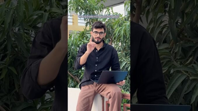 How to take your first trade || Step by Step Guide #trading #crypto