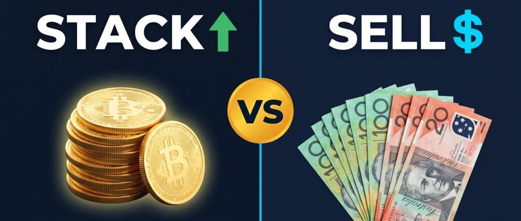 Stacking Sats vs Selling Daily — Which Mining Strategy Actually Wins? (6-Month Comparison)