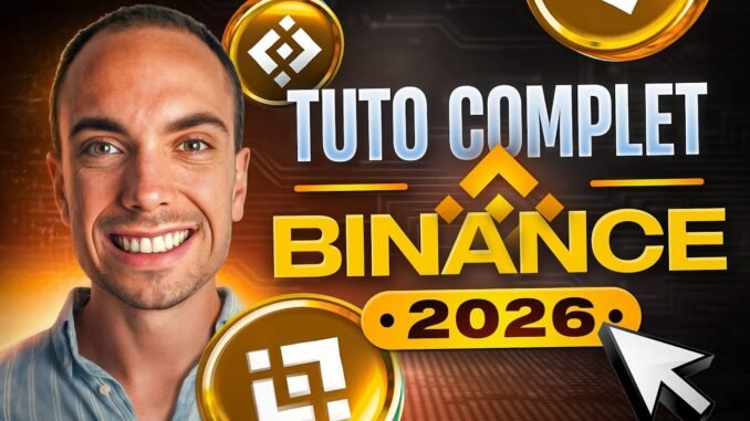 TUTO BINANCE 2026 : Comment investir en crypto monnaie avec Binance (Guide 100% débutant)