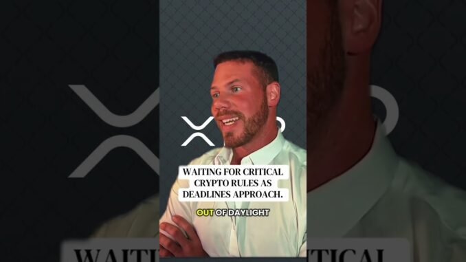 WAITING FOR CRITICALCRYPTO RULES ASDEADLINES APPROACH. #XRP #xrpnews #xrpcommunity #CryptoNews