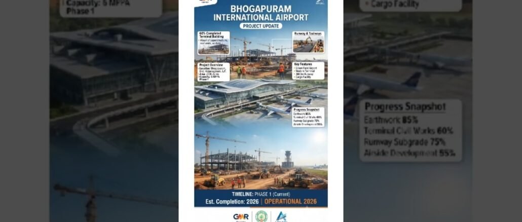 Bhogapuram Airport latest update part 2 #telugunews #vizag #airport #ai #vizag  #news #aviation