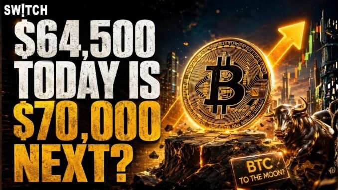 Crypto Market Pulse: BTC $64,500 Today Is $70,000 Next? । Top News of The Day। Powered by CoinSwitch