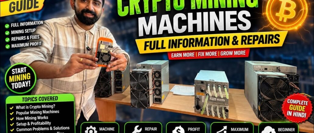Crypto Mining Business 2026 🔥| Mining Machine Setup, Repair & Full Information