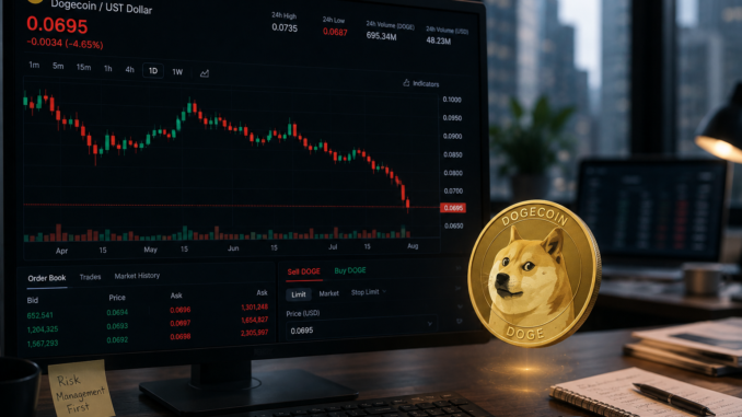 DOGE slides below $0.070 as market sentiment weakens