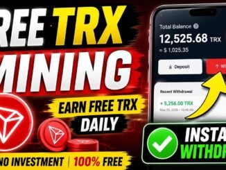 Free TRON Mining Site with Instant Withdrawal | Earn TRX Daily | Full Tutorial 2026 @KayaniG-hc2gr