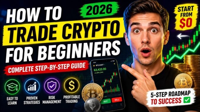 🔥 HOW TO TRADE CRYPTO FOR BEGINNERS (2026) | COMPLETE STEP-BY-STEP GUIDE