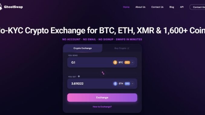 How GhostSwap Swaps 1,600+ Coins in One Step