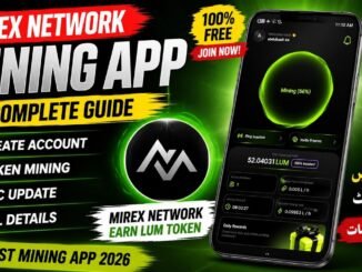 Mirex Network Mining App 2026 | Create Account, Free Token Mining, KYC Update & Full Guide (Urdu)