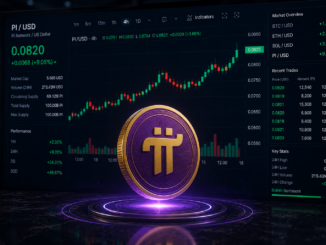 A bullish PI chart at $0.082
