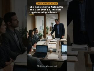 SEC sues Mining Automatic and CEO over $22 million crypto mining scheme